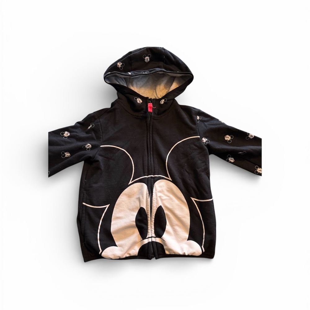 Disney Black and White Mickey Mouse Hoodie